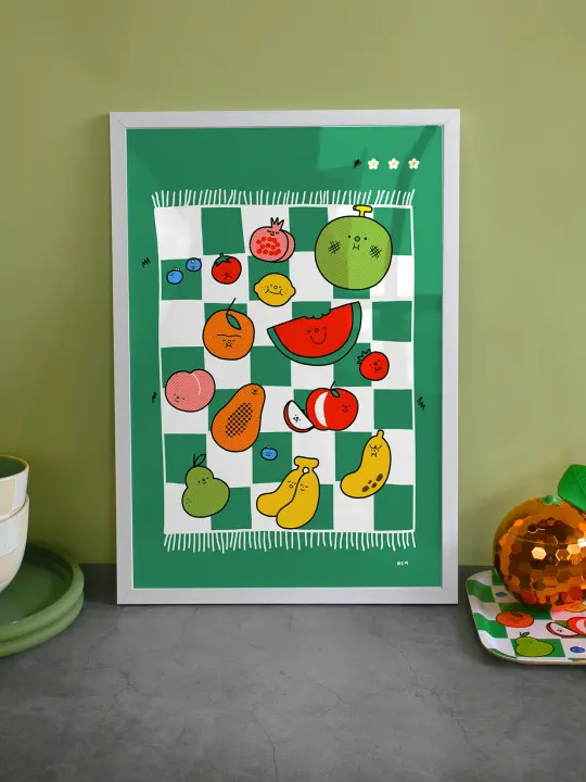 "Picnic" Art Print