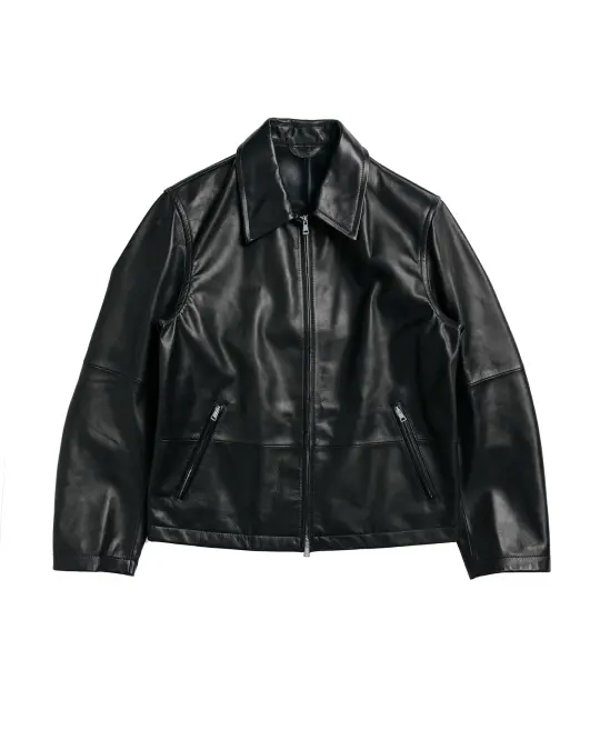 Our Legacy Rework Jacket Void Black Natural Horsehide