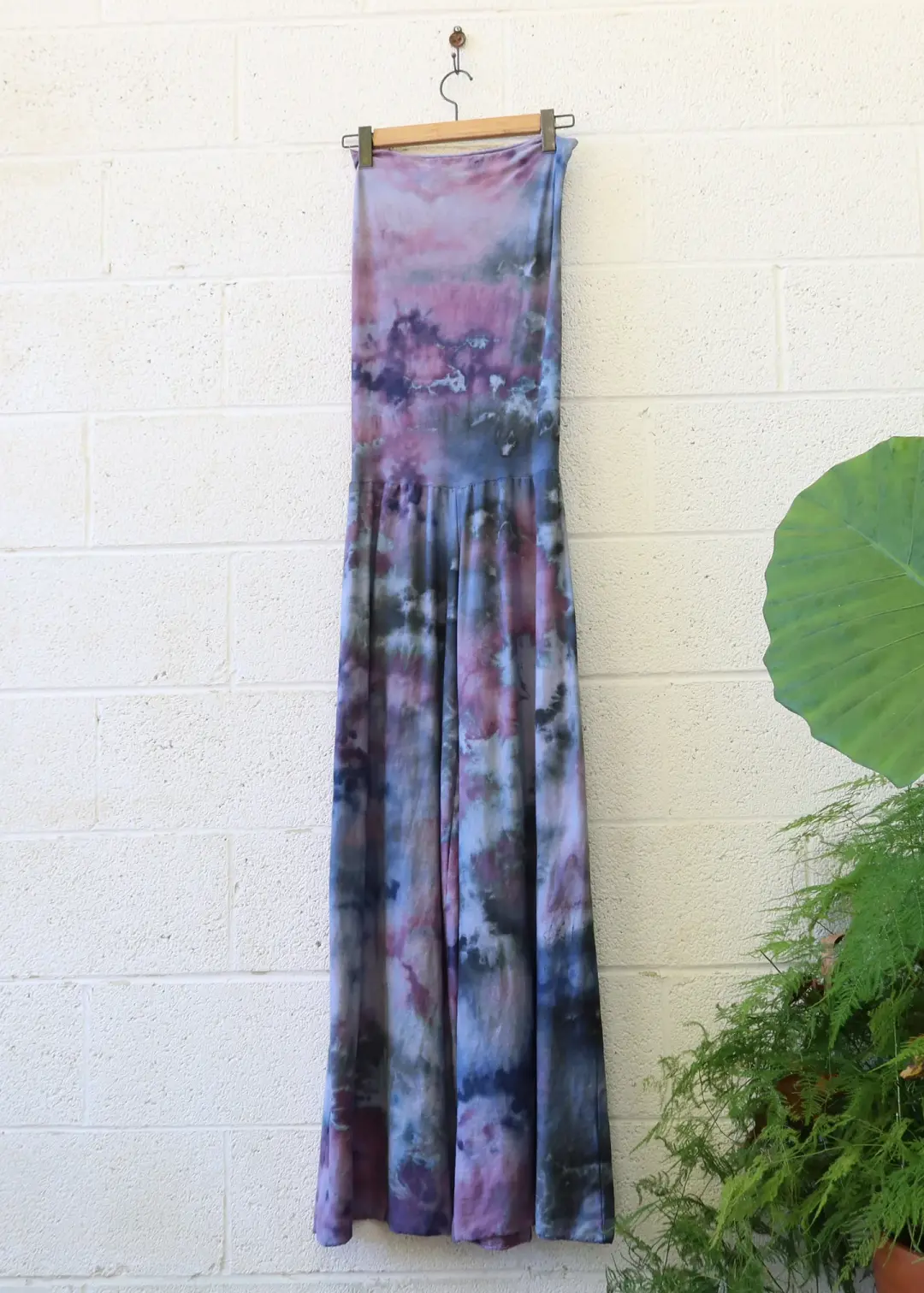 OOAK - Love Me 2 Times Ojai Pant / M / Light Stretch Hemp / Ice Dye (50)