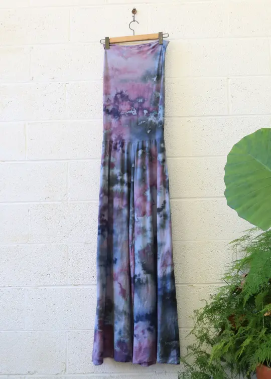 OOAK - Love Me 2 Times Ojai Pant / M / Light Stretch Hemp / Ice Dye (50)