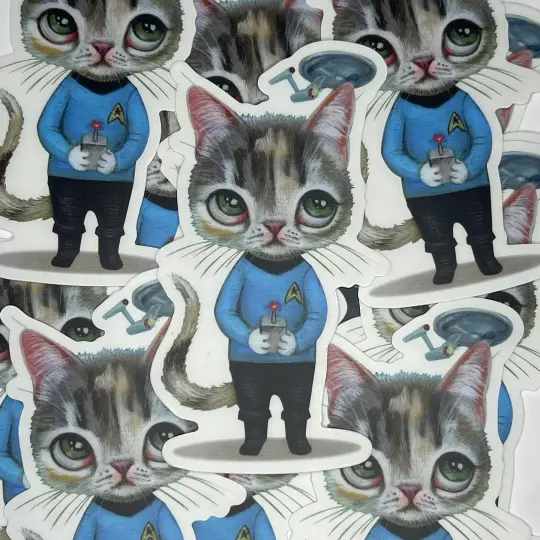 Warp Speed (Sticker)