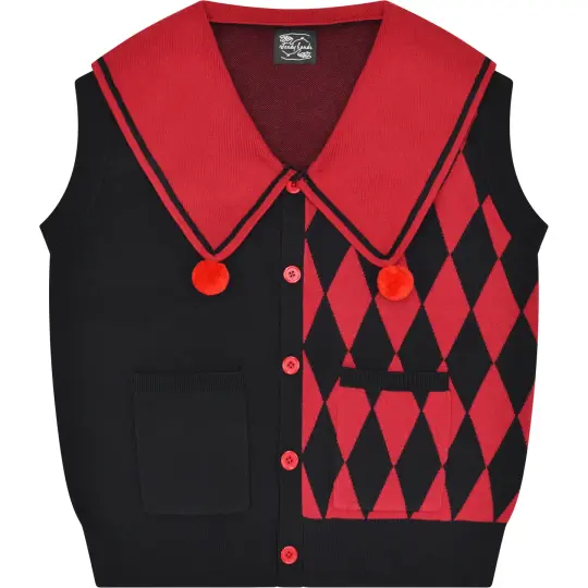Crimson Harlequin Vest [EARLY ACCESS]