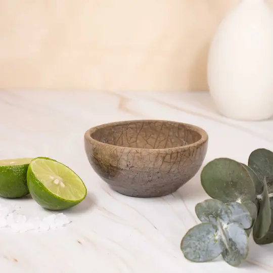 Atzompa Crazed Clay Mezcal Bowl