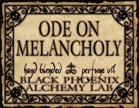 Ode on Melancholy Perfume Oil