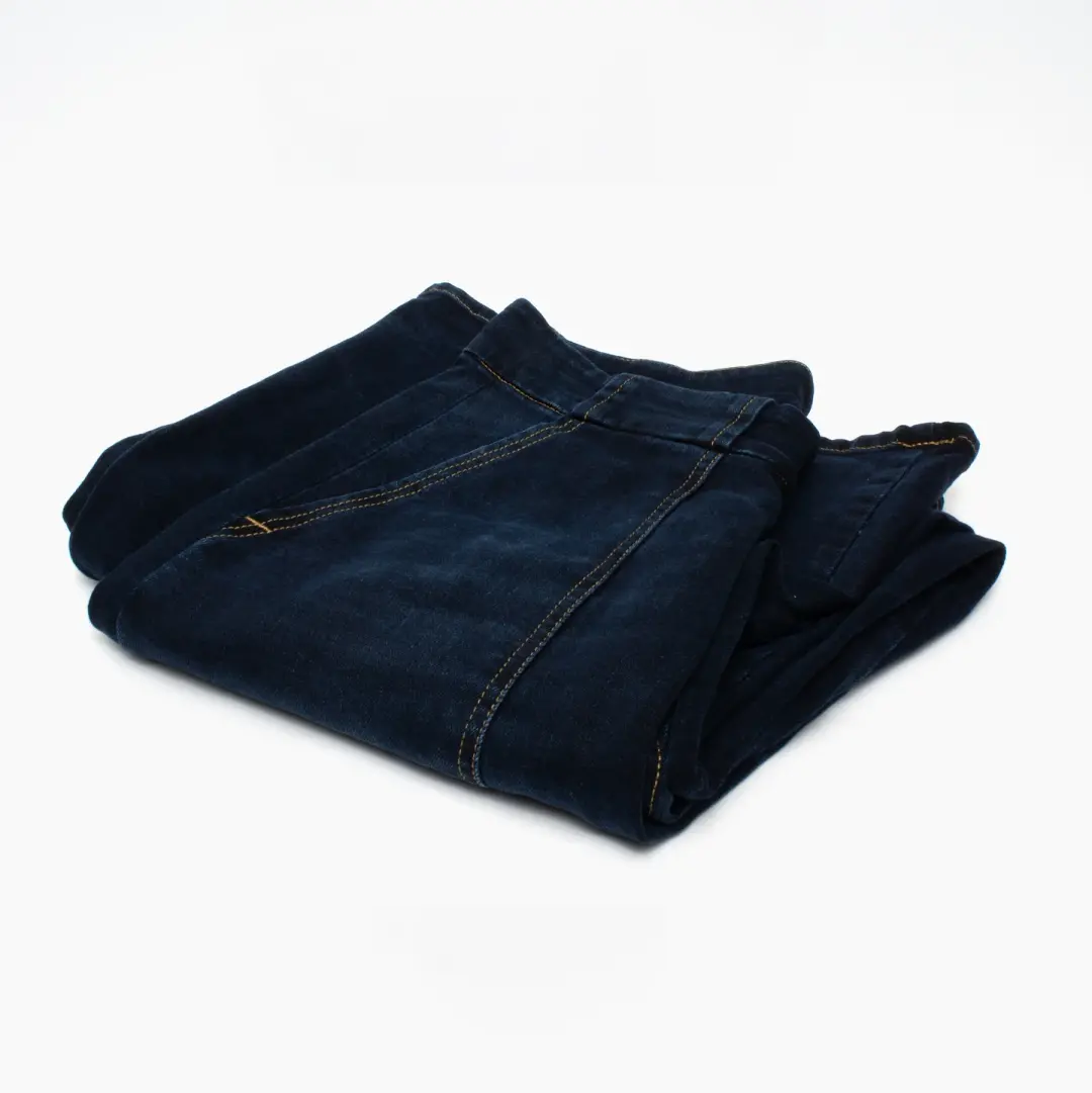 Long Sabrina Wide-Leg Jeans in New York Dark Wash FINAL SALE