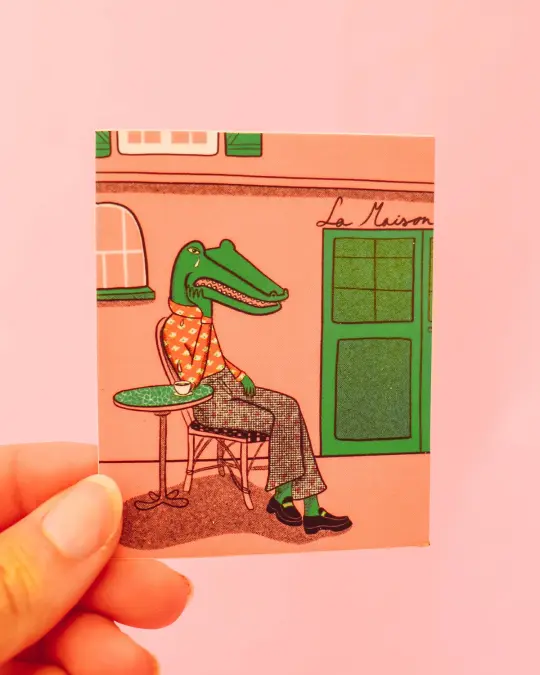 Crocodile Tears Sticker