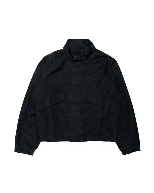 MHL Track Jacket Crisp Cotton Poplin Black