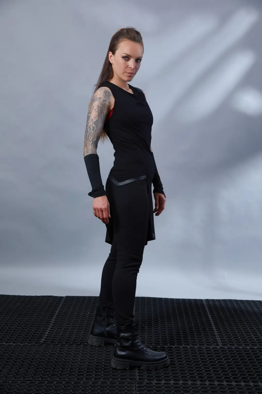 ERL Black sleeveless shirt