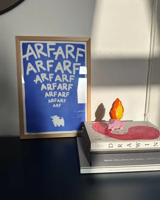 ARFARFARF Print (Riso)