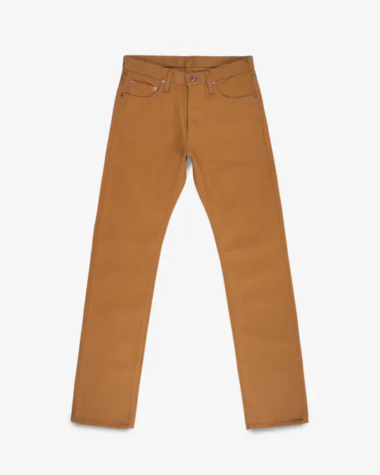 17oz Duck Straight Cut Jeans - Brown