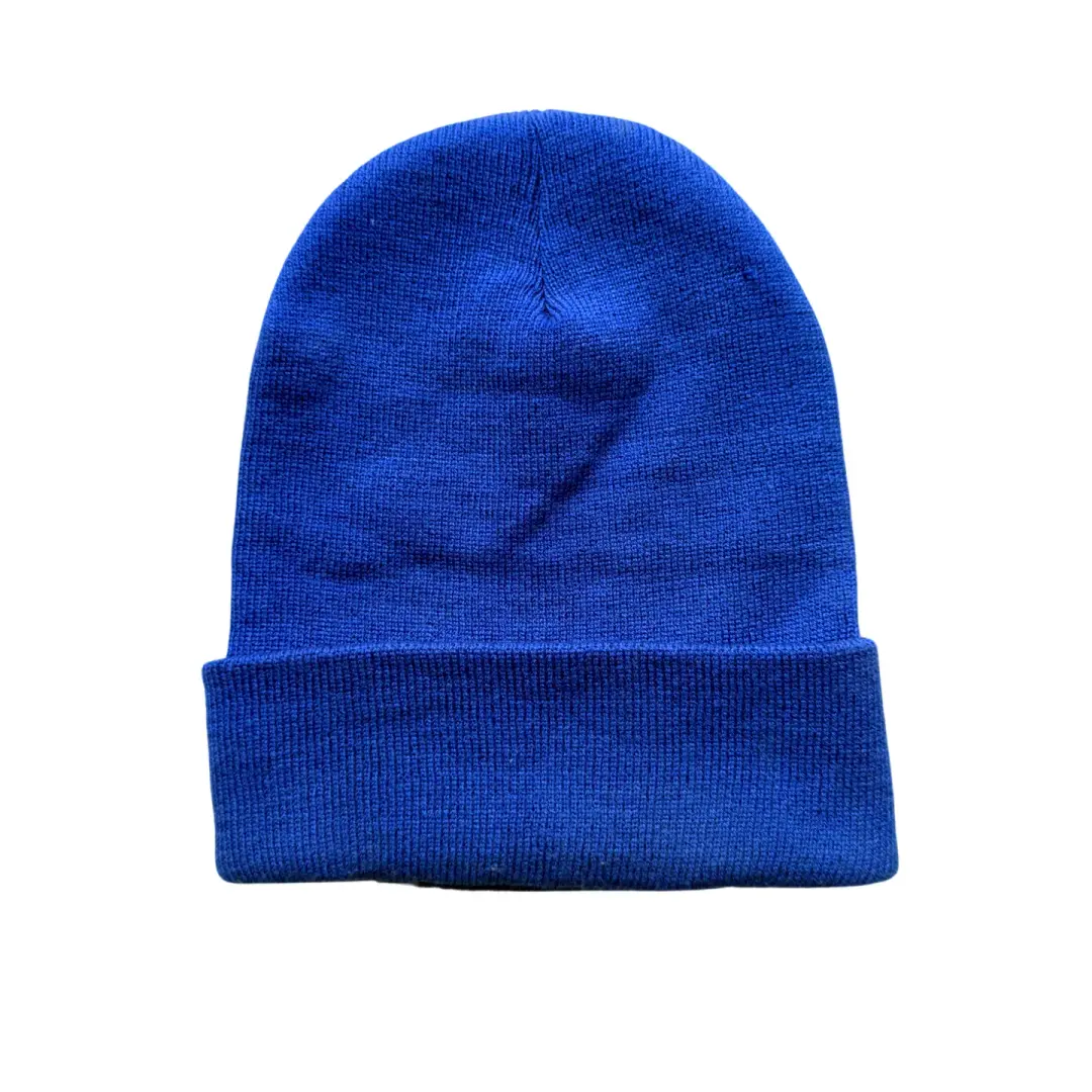 The Adult Chainstitch Beanie - Royal Blue