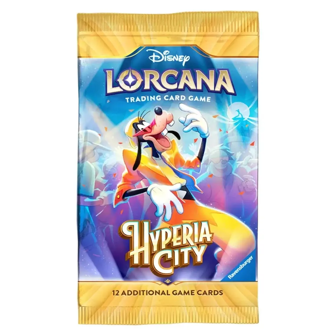 Disney Lorcana Hyperia City Booster Pack