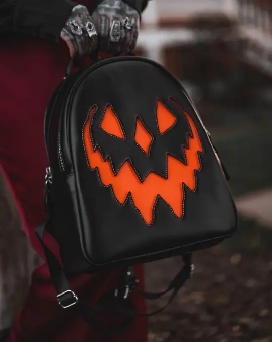 Black Haunted Hallows Backpack
