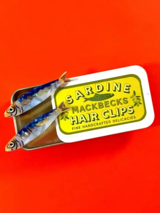 Sardine Barrette Set