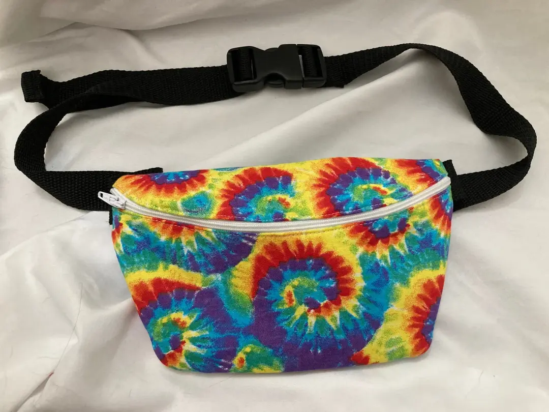 SALE - Rainbow Tie Dye Fanny Pack