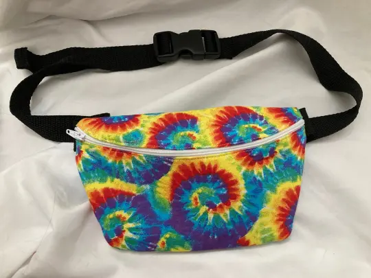 SALE - Rainbow Tie Dye Fanny Pack