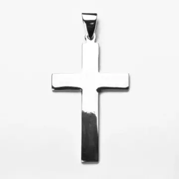 Simple Sterling Silver Cross