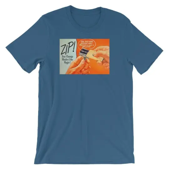 Vintage Blade Advert Short-Sleeve Unisex T-Shirt