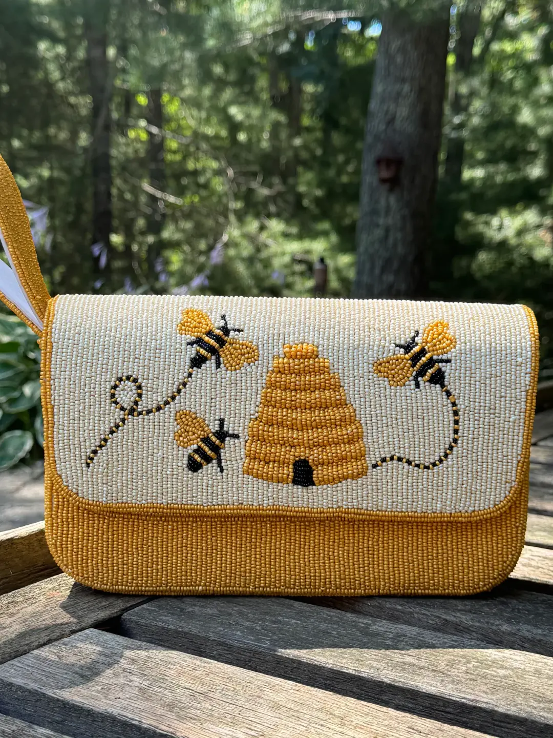 Honey Bee Bag | Handmade Beaded Bag