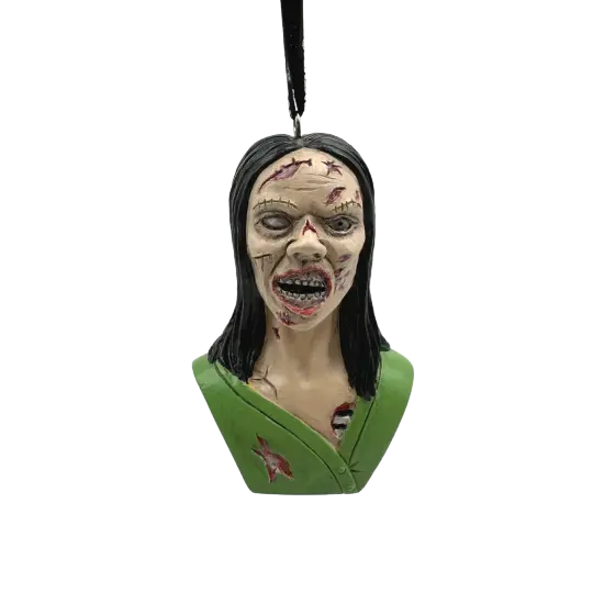Zombie Bust Series 1 Ornament - Undead Horror Decoration - Apocalypse Collectible