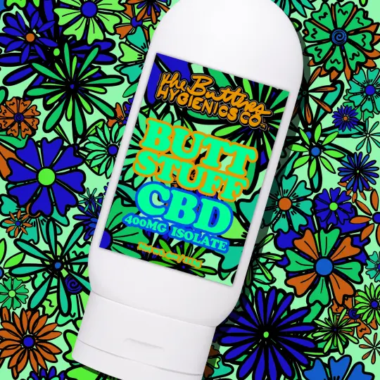 BUTT STUFF CBD - The World's Best Lube for Anal with CBD ISOLATE