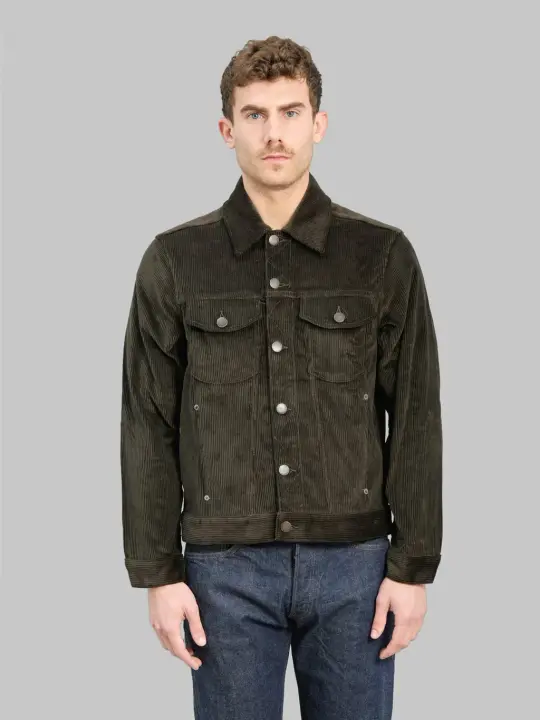 Freenote Cloth Classic Jacket Espresso Corduroy
