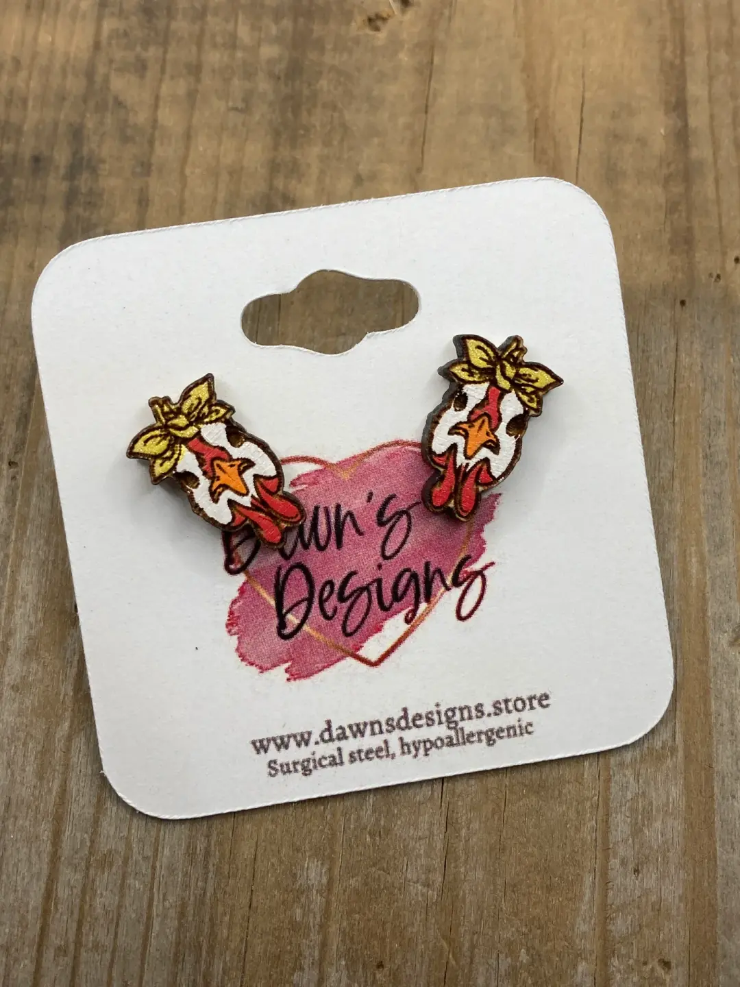 Bandana Chicken Stud