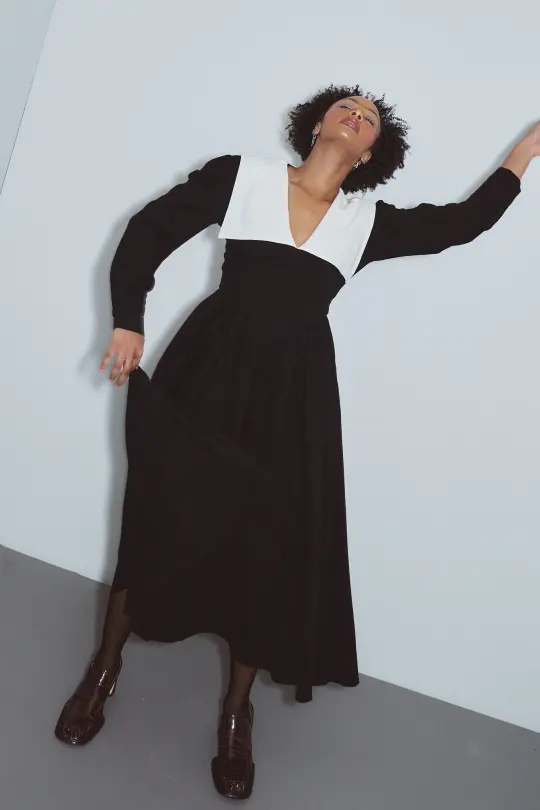 Puritan Soft Linen Maxi Dress NEW VERSION