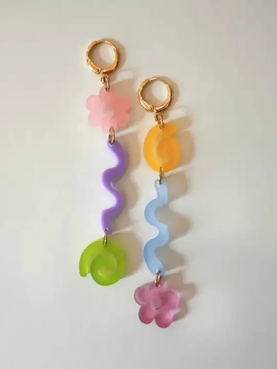 Sunday Squiggles Earrings