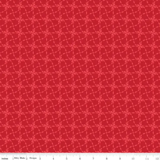 Red Pinwheels from In From the Cold