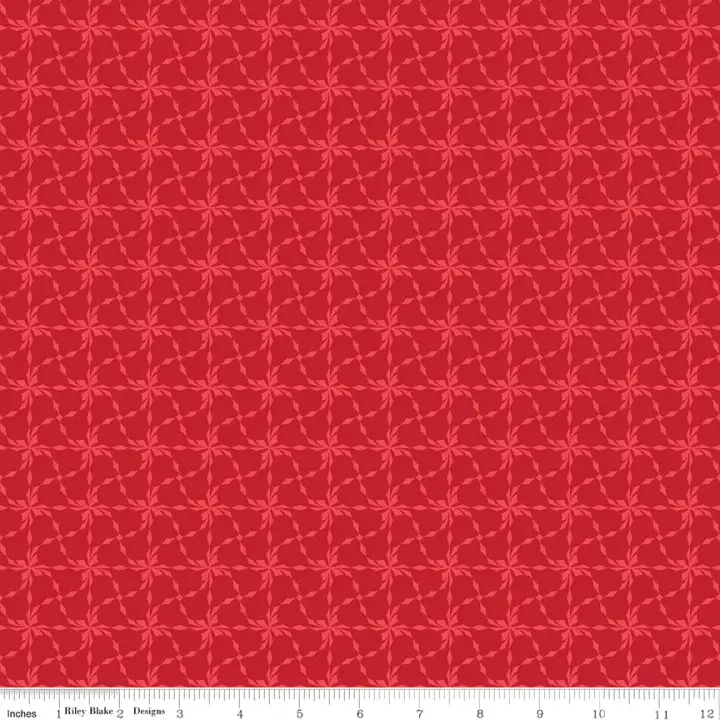 Red Pinwheels from In From the Cold