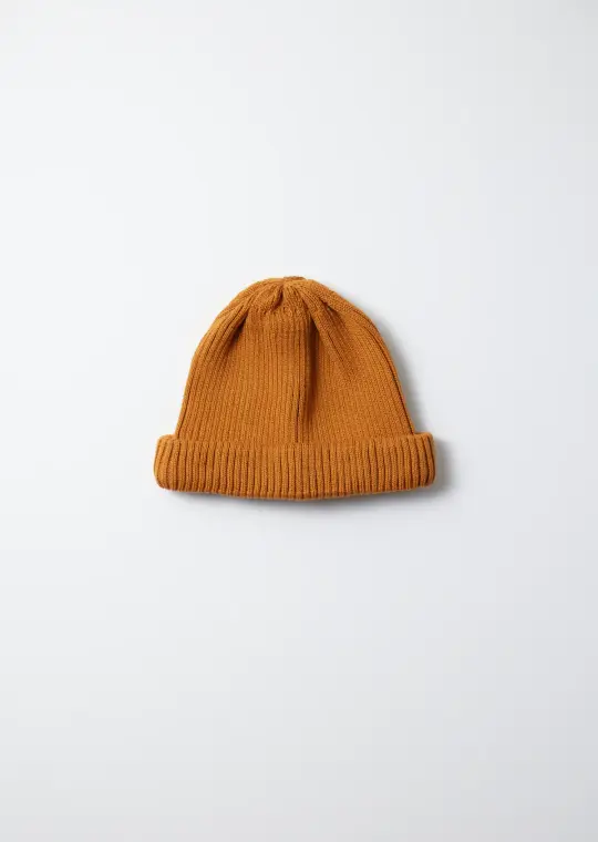 ROTOTO - Cotton Roll Up Hat - Dark Yellow