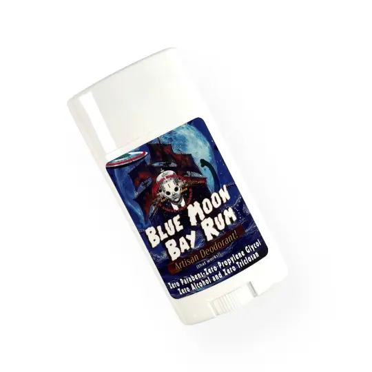 Blue Moon Bay Rum Natural Deodorant | Sport Strength | A Celestial Twist on a Shaving Classic!