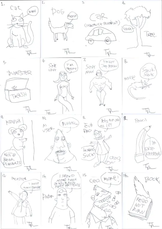 SCRAPE ME BRO ( WRONG HANDED DOODLES )