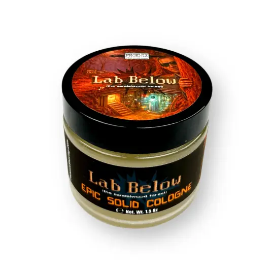 Lab Below Solid Cologne | Contains Prickly Pear Oil | Formerly Known As Spice Trail North!