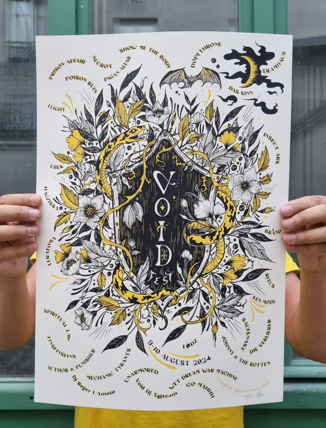 VOID FEST 2024 (gigposter)