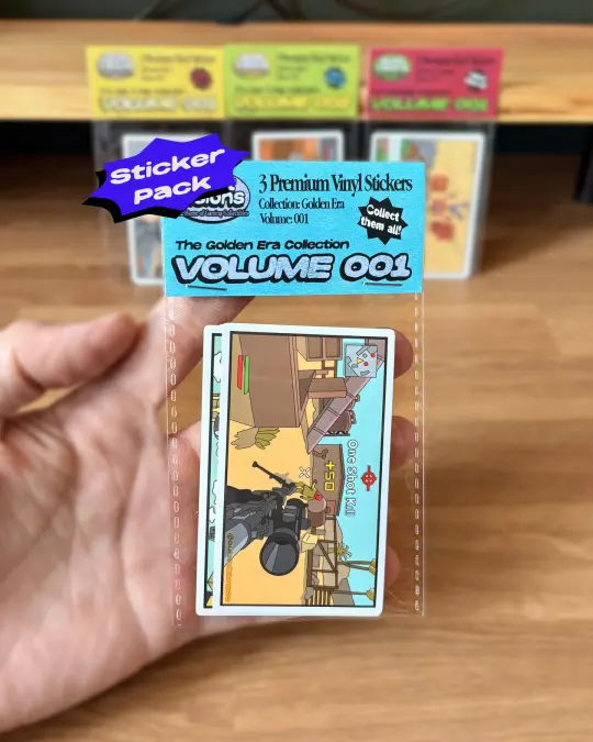 Sticker Pack - Golden Era - Vol 1