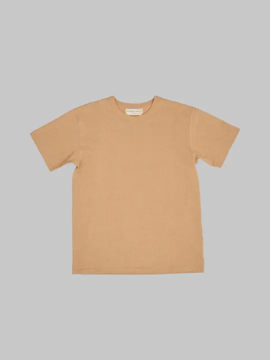 Wonder Looper Foxfibre® Tsuriami Crewneck T-Shirt Coyote 70