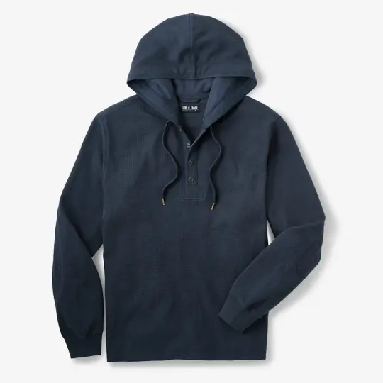 Waffle Thermal Hoodie