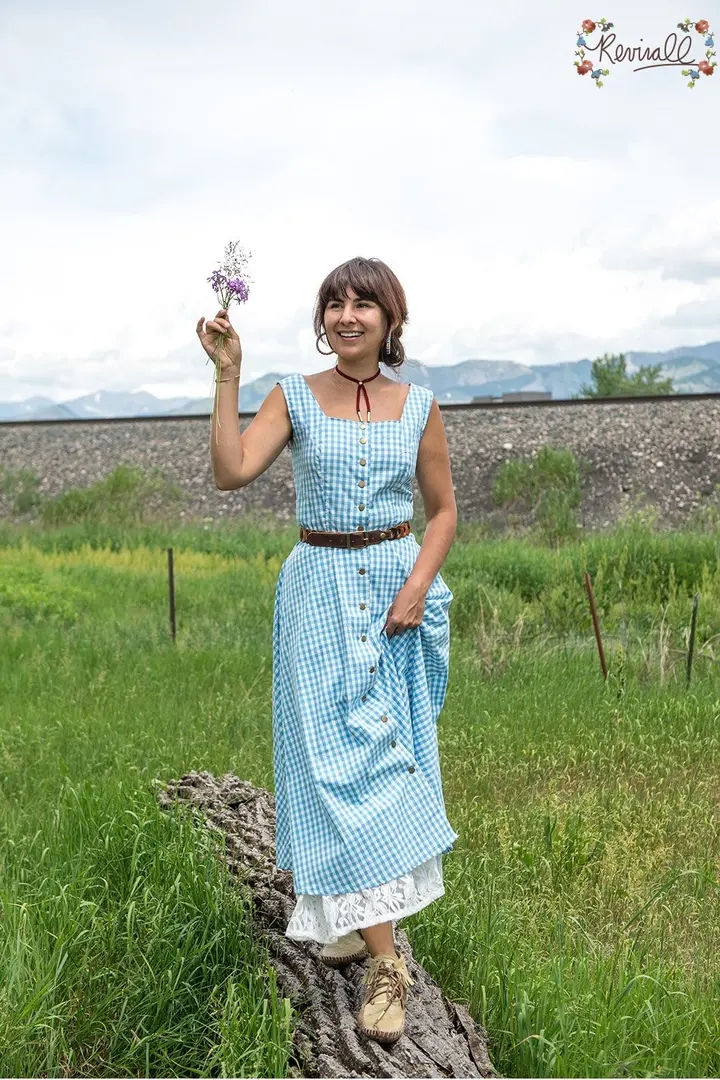 Ashley Mae Dress in Kansas-Large