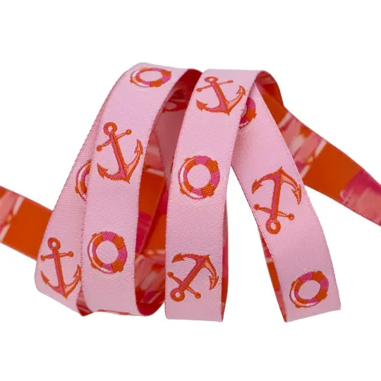 Floral Reef Floaties and Sinkies in Coralline 5/8in x 15yd
