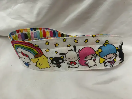 Anime Mascot Lineup Reversible Headband