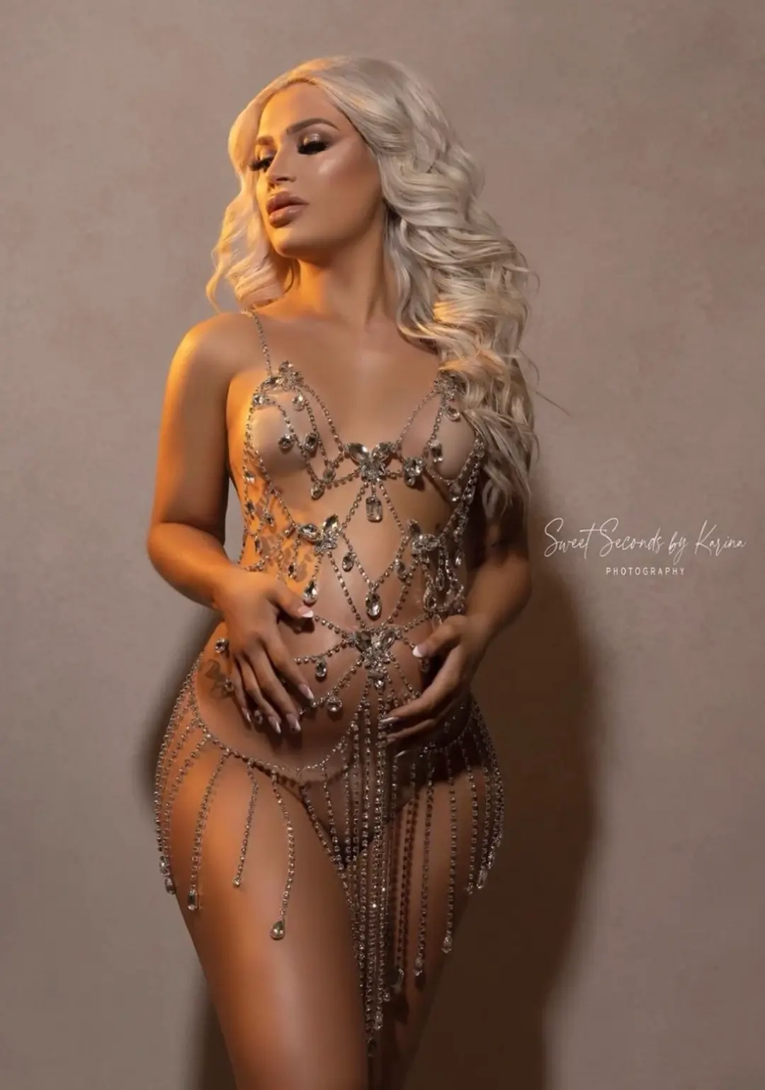 Heiress rhinestone Dress