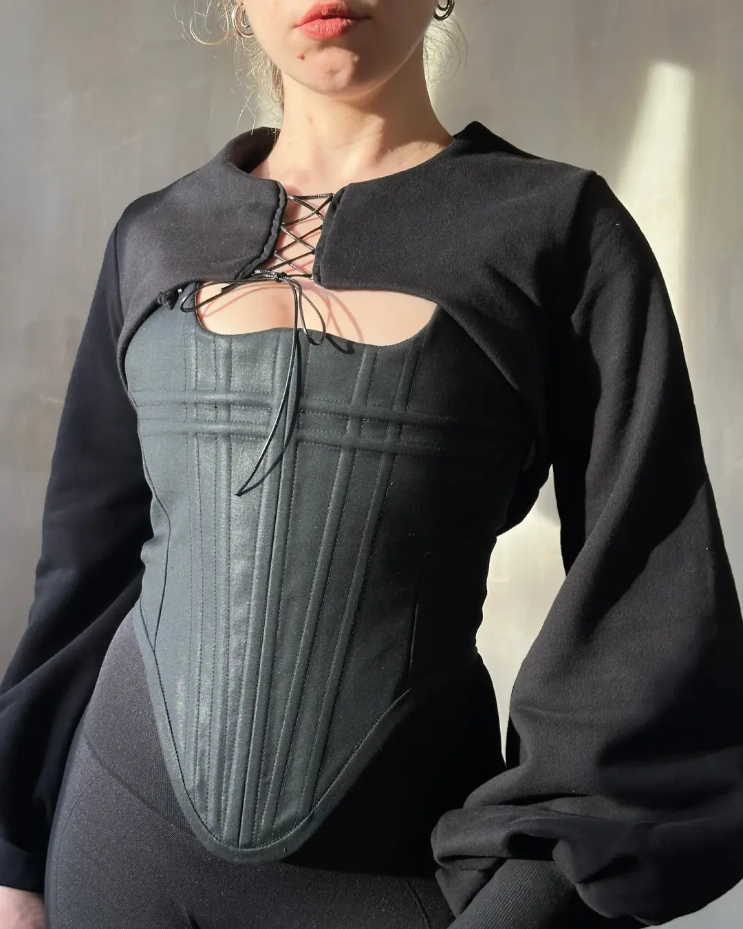 Bishop Sleeve Shrug