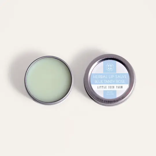 Blue Tansy Rose Lip Salve