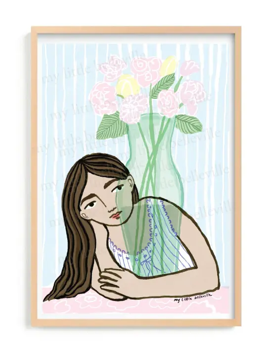 La Fille de Vie Print 18 X24
