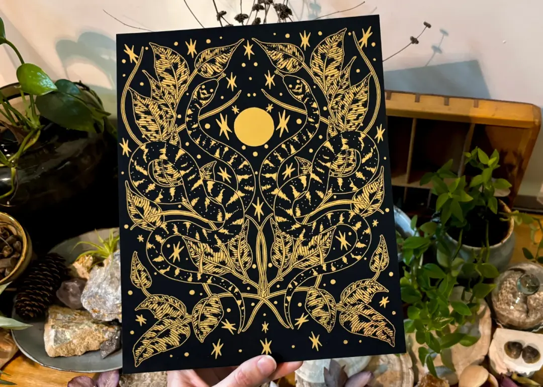 Midas Print No. 3 Snakes