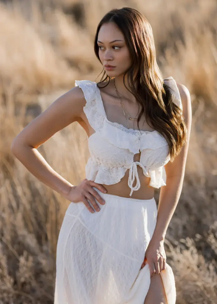 Teeny Top in Cream