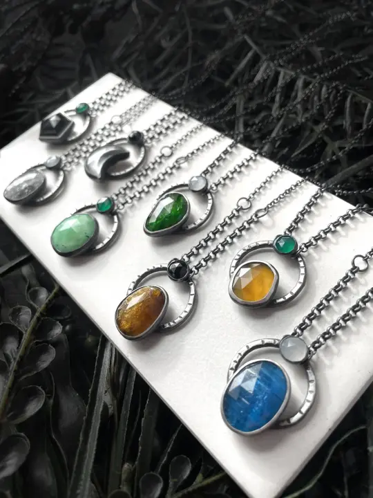 Spring Orbit Necklaces - 8 Available