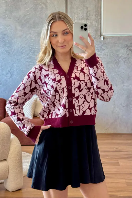 Cutie-Patooohtie Knit Cardigan